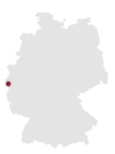 Geografische Kartenposition Aachen