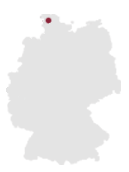 Geografische Kartenposition Bredstedt