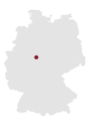Geografische Kartenposition Kassel