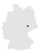 Geografische Kartenposition Leipzig