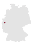 Geografische Kartenposition Leverkusen