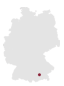 Geografische Kartenposition München