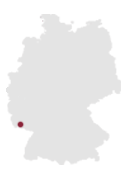 Geografische Kartenposition Saarbrücken