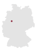 Geografische Kartenposition Bielefeld