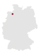 Geografische Kartenposition Bremen