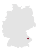 Geografische Kartenposition Deggendorf
