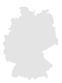 Geografische Kartenposition Deutschland
