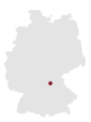 Geografische Kartenposition Erlangen