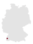 Geografische Kartenposition Freiburg