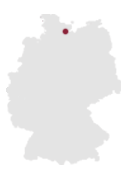 Geografische Kartenposition Lübeck