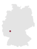 Geografische Kartenposition Mainz