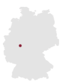 Geografische Kartenposition Marburg