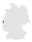 Geografische Kartenposition Mönchengladbach