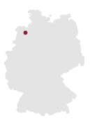 Geografische Kartenposition Oldenburg