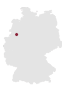 Geografische Kartenposition Osnabrück