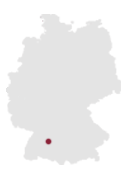Geografische Kartenposition Reutlingen