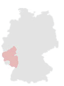 Geografische Kartenposition Rheinland-Pfalz