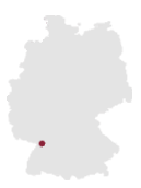 Geografische Kartenposition Ettlingen