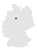 Geografische Kartenposition Hildesheim