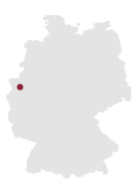 Geografische Kartenposition Mülheim an der Ruhr