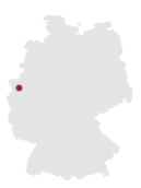 Geografische Kartenposition Oberhausen