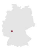 Geografische Kartenposition Offenbach