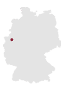 Geografische Kartenposition Recklinghausen
