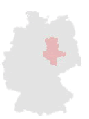 Geografische Kartenposition Sachsen-Anhalt