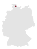 Geografische Kartenposition Schleswig
