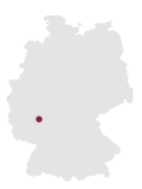 Geografische Kartenposition Wiesbaden